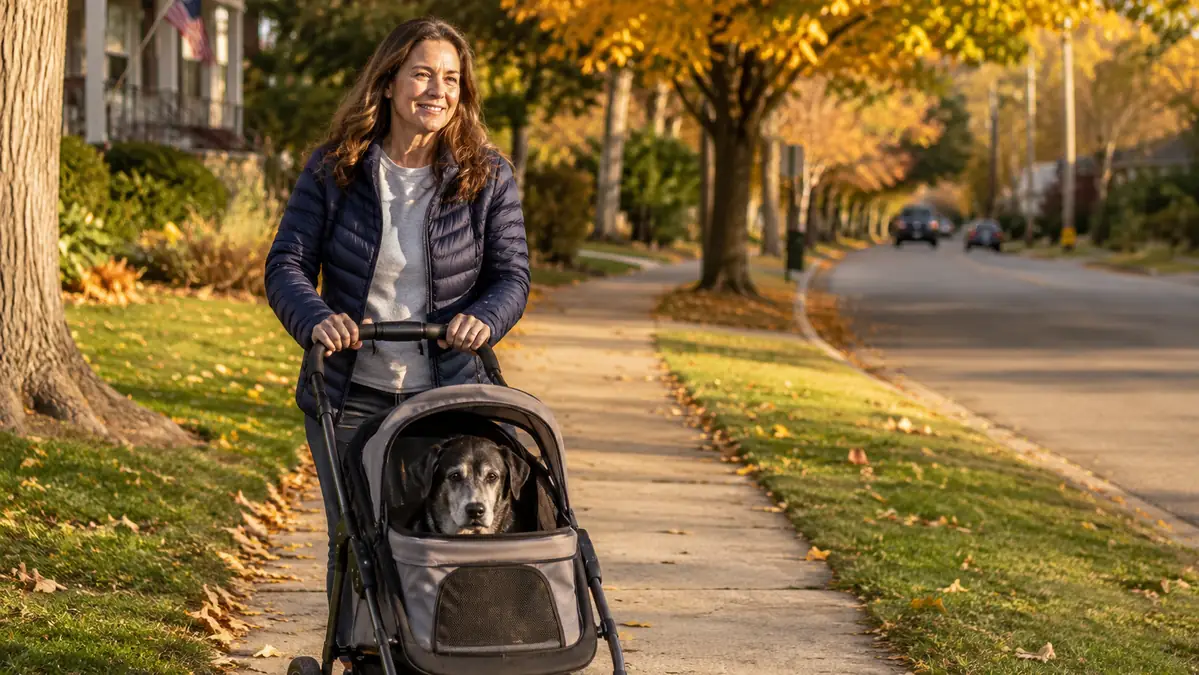 How a Stroller Got My Dog Back Outside After Surgery
