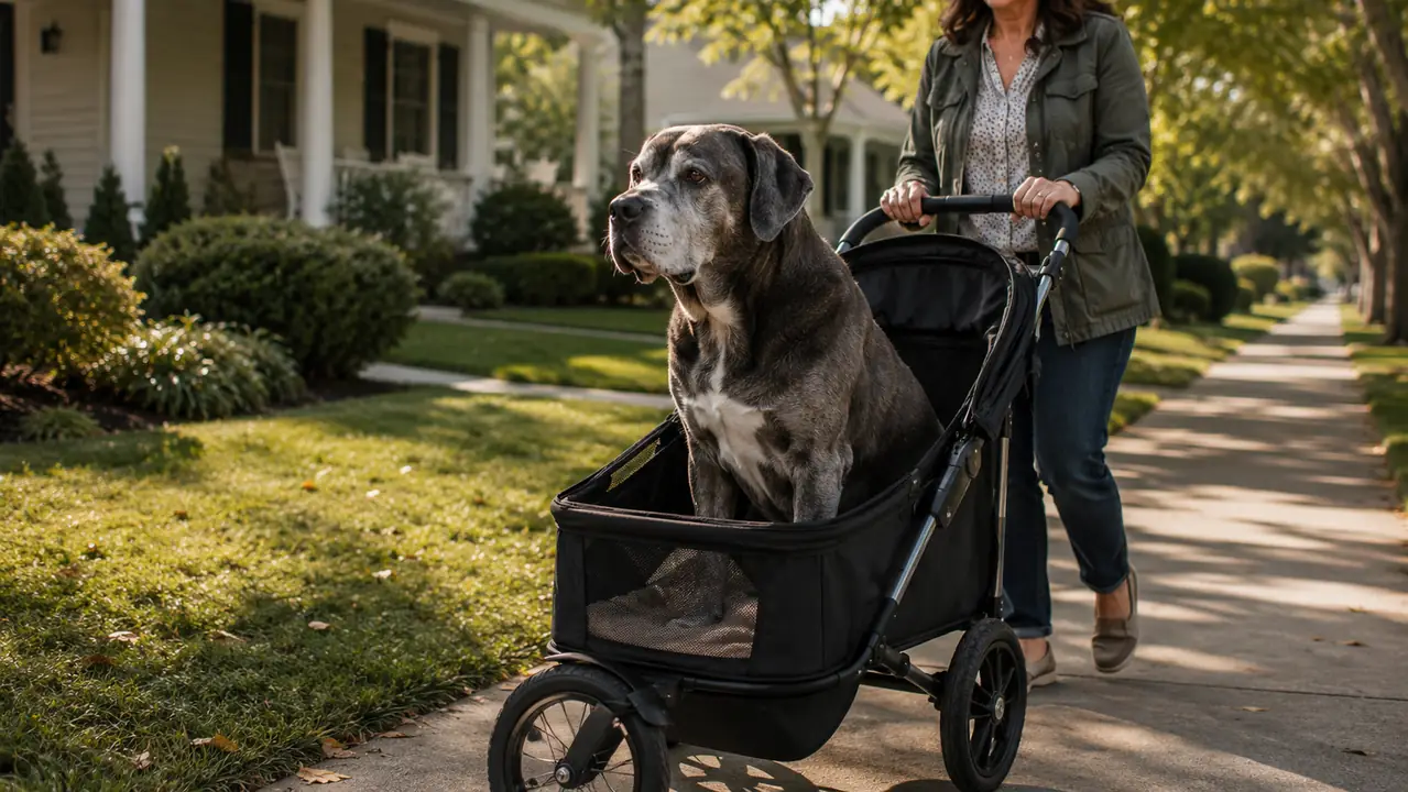 BestPet 3-Wheel Stroller Review: 6 Months of Walks With an Aging Dog
