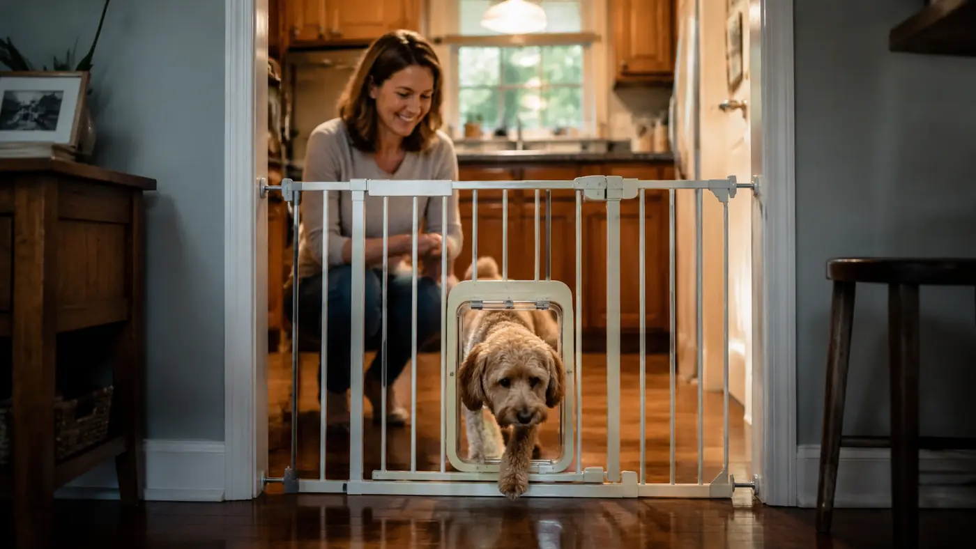The Gate That Finally Stopped the Kitchen Standoff