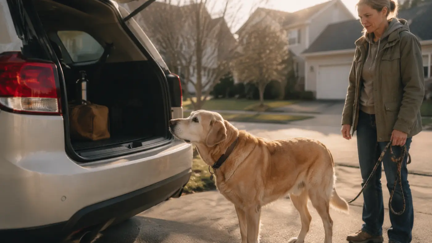 How a $60 Ramp Changed My Old Dog's Mornings