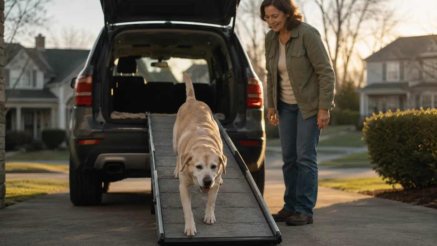 PetSafe Happy Ride Ramp Review: 6 Months Loading a Senior Lab into an SUV